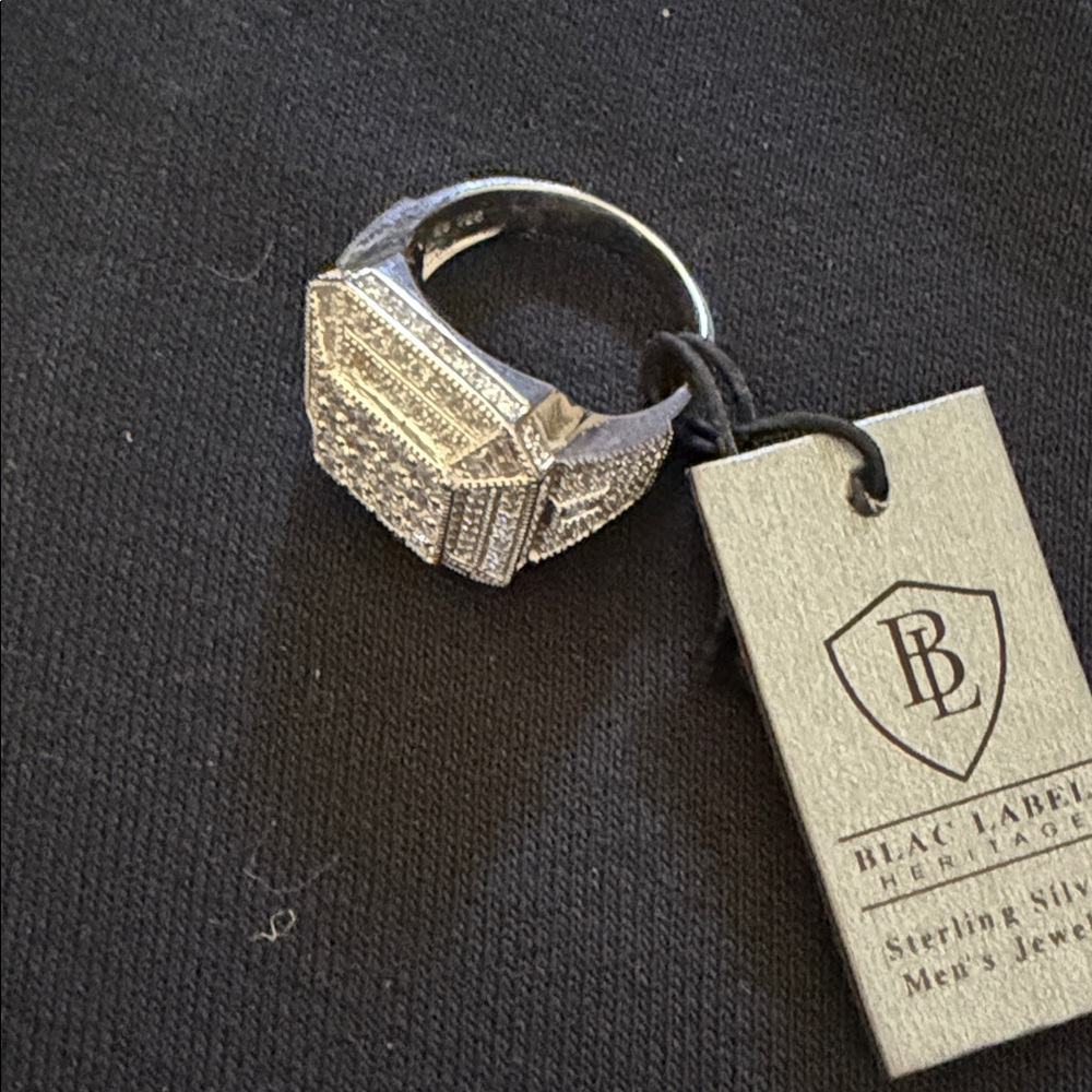 Silver Men's Ring